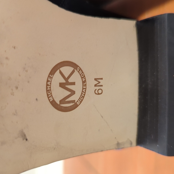 Michael Kors knee high leather boots Size 6M - Picture 9 of 13